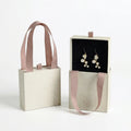urban pull out jewelry box with ribbon handle -whosale factory price