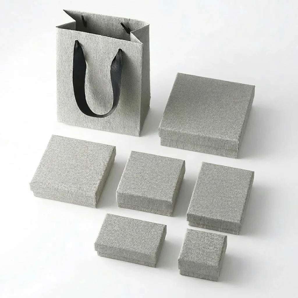 custom rigid jewelry box packaging