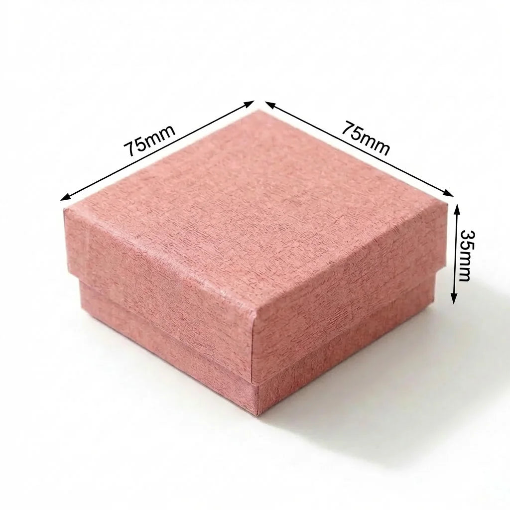 pink cuckoo jewelry packaging - foiling or embossing custom