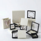 Rigd Pull Out PE Film Floating Display Box - custom jewelry packaging
