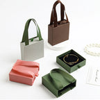 urban pull out jewelry box with ribbon handle -whosale factory price