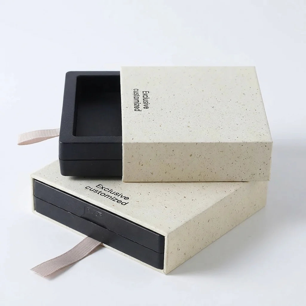 Rigd Pull Out PE Film Floating Display Box - custom jewelry packaging