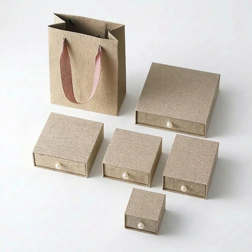 custom rigid jewelry box packaging