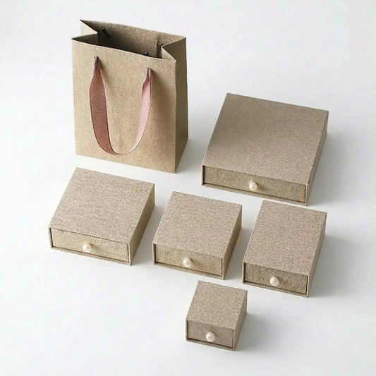 custom rigid jewelry box packaging