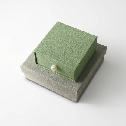 grey rigid jewlery packaging for small business