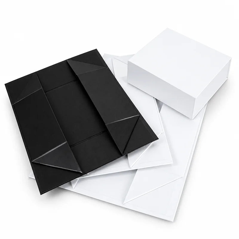 foldable rigid box for gift packaging