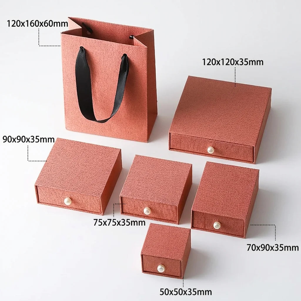 custom rigid jewelry box packaging