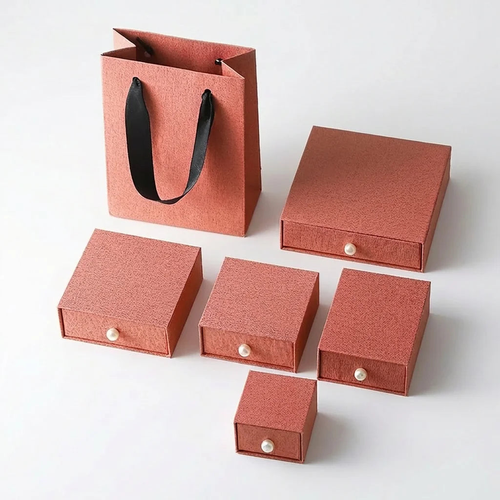 custom rigid jewelry box packaging