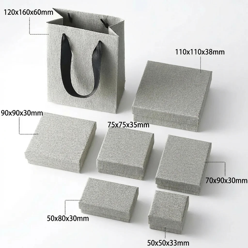 custom rigid jewelry box packaging