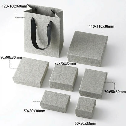 custom rigid jewelry box packaging