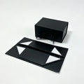 ribbon collapsbile gift box - custom logo