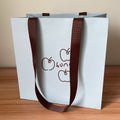 Retail Shopping Bag with Glued in Ribbon Handles - 200x100x280