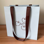Retail Shopping Bag with Glued in Ribbon Handles for Clothing - 400×120×280