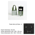urban pull out jewelry box with ribbon handle -whosale factory price