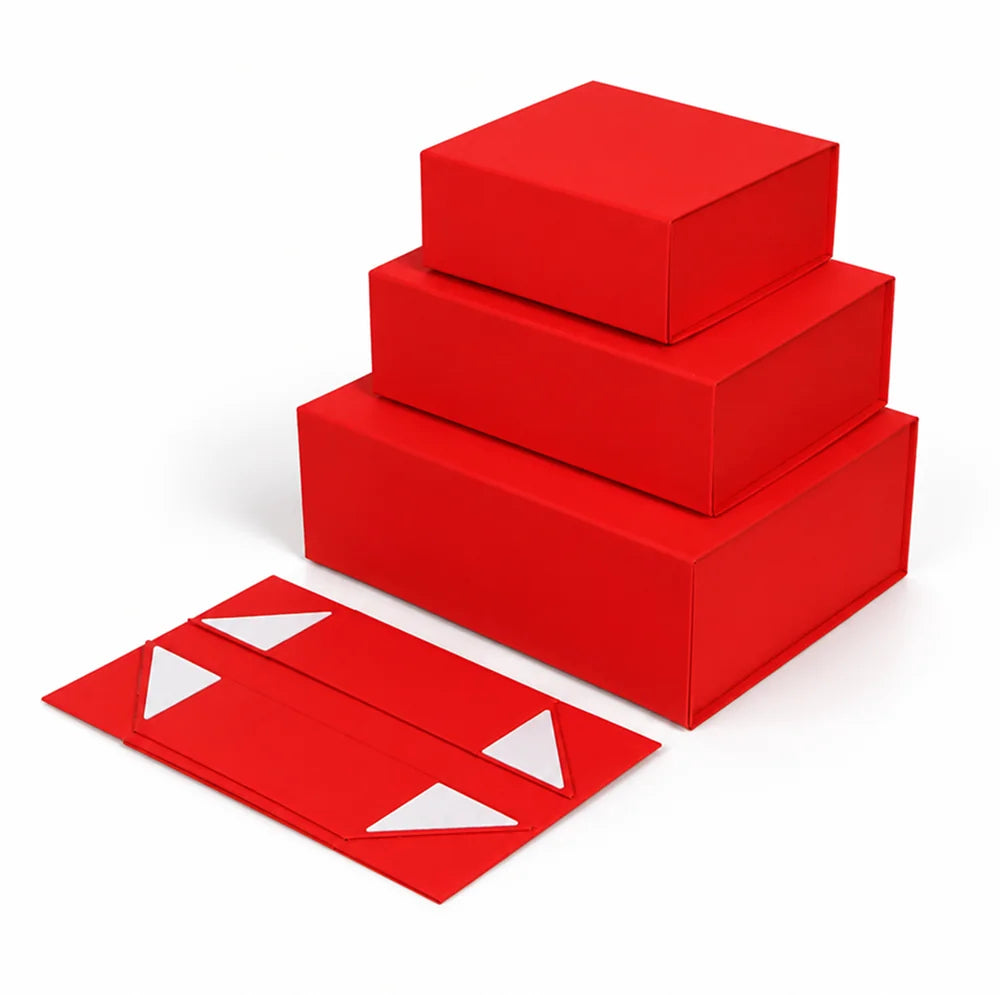 foldable rigid box for gift packaging
