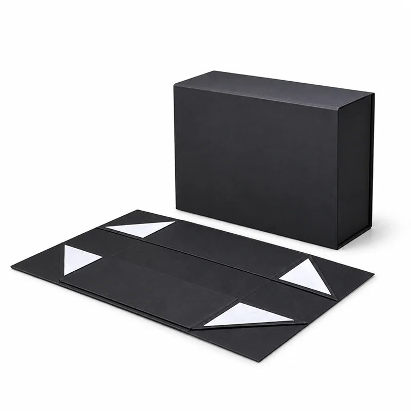 foldable rigid box for gift packaging