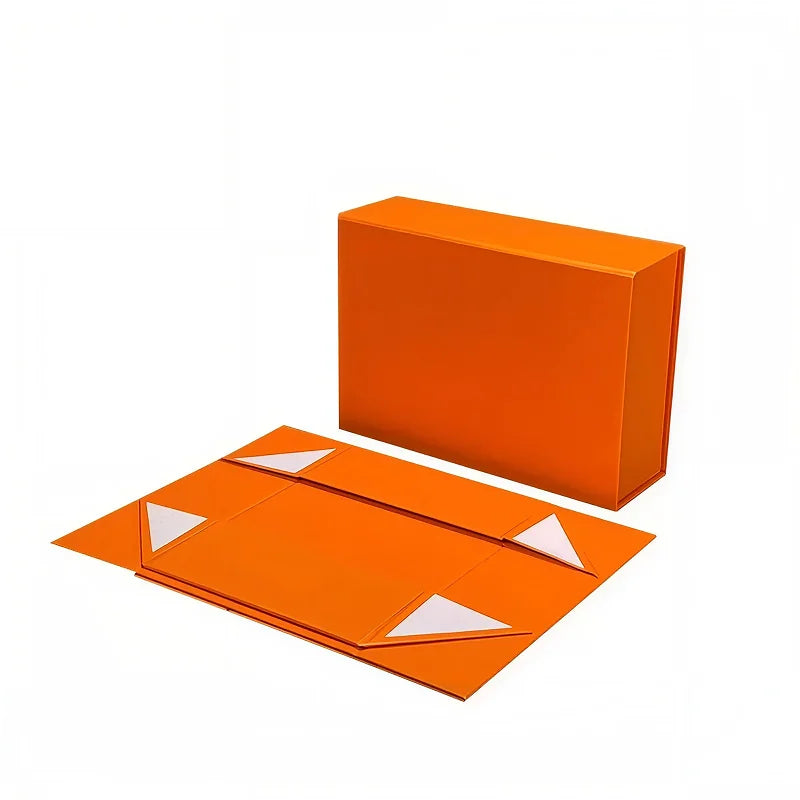 foldable rigid box for gift packaging
