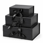 foldable rigid box for gifting, clothing, silk, cosmetics set