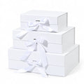 foldable rigid box for gifting, clothing, silk, cosmetics set