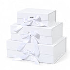 foldable rigid box for gifting, clothing, silk, cosmetics set