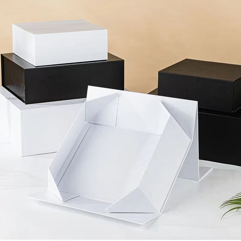 foldable rigid flip top box - custom packaging