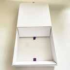foldable rigid flip top box - custom packaging