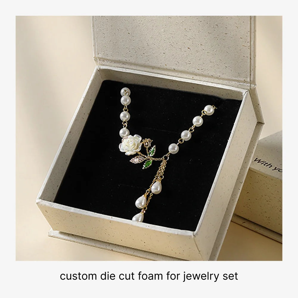 book style rigid flip top box - custom foil printing or embossing