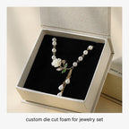 book style rigid flip top box - custom foil printing or embossing