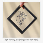 Rigd Pull Out PE Film Floating Display Box - custom jewelry packaging