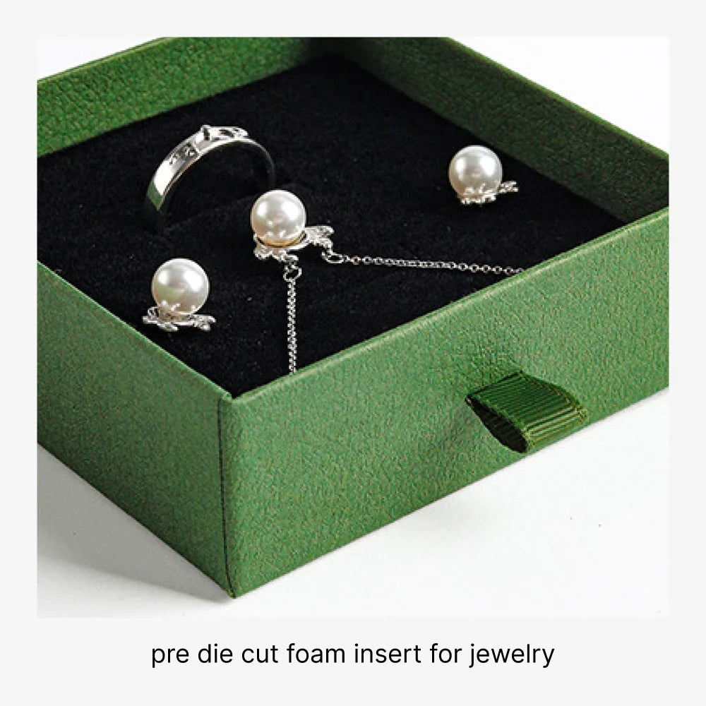 urban pull out jewelry box with ribbon handle -whosale factory price