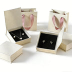 book style rigid flip top box - custom foil printing or embossing