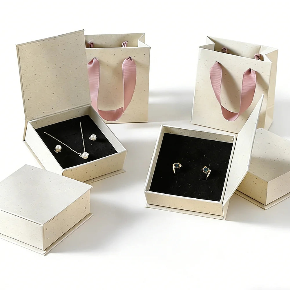 book style rigid flip top box - custom foil printing or embossing