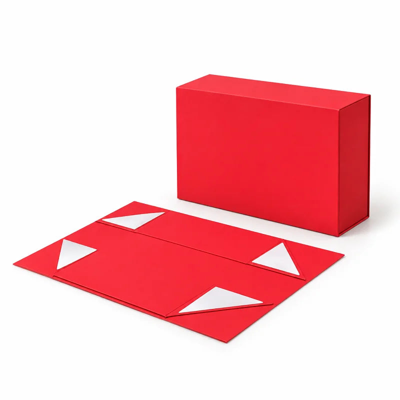 foldable rigid box for gift packaging