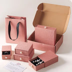 pink cuckoo jewelry packaging details - impresso custom packaging