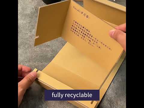 Custom Two-Piece Paperboard Foldable Box