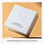 relief embossing jewelry box - luxury