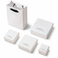 romantic white jewelry box - lid off box for ring/earring/necklace