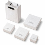 romantic white jewelry box - lid off box for ring/earring/necklace