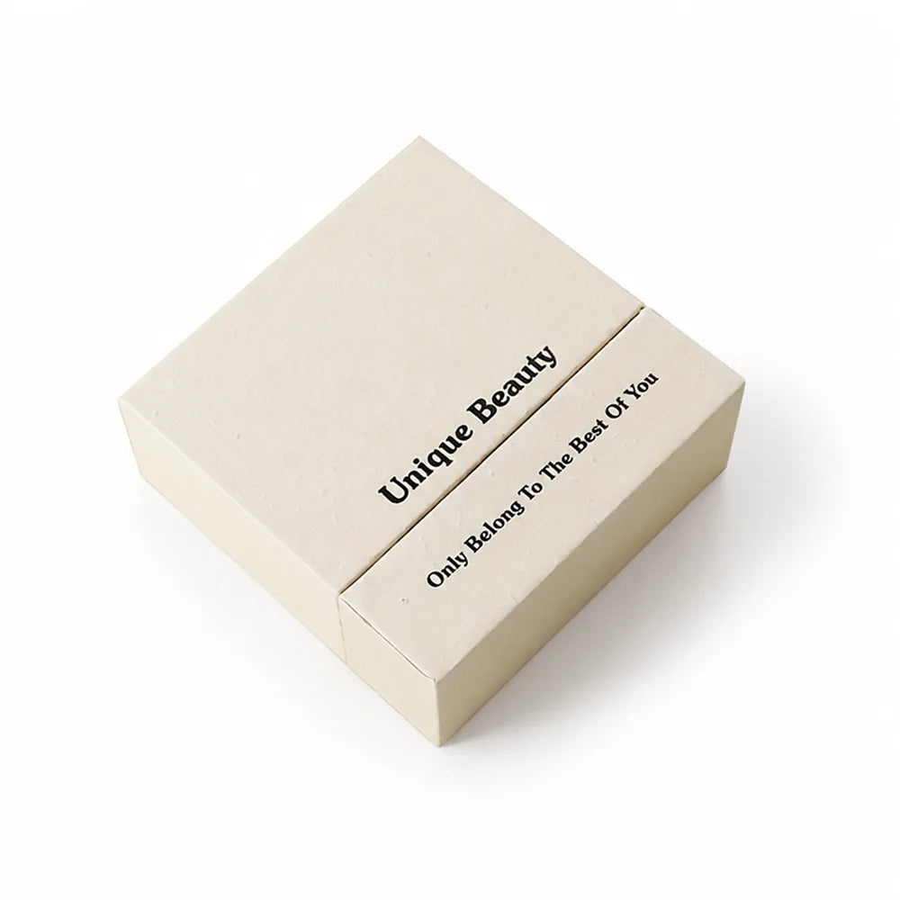 rigid slipcase box with base - rigid drawer box for jewelry packaging