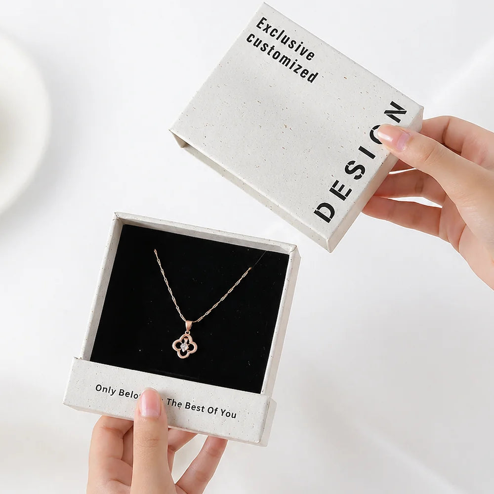 rigid slipcase box with base - rigid drawer box for jewelry packaging