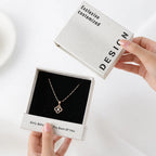 rigid slipcase box with base - rigid drawer box for jewelry packaging