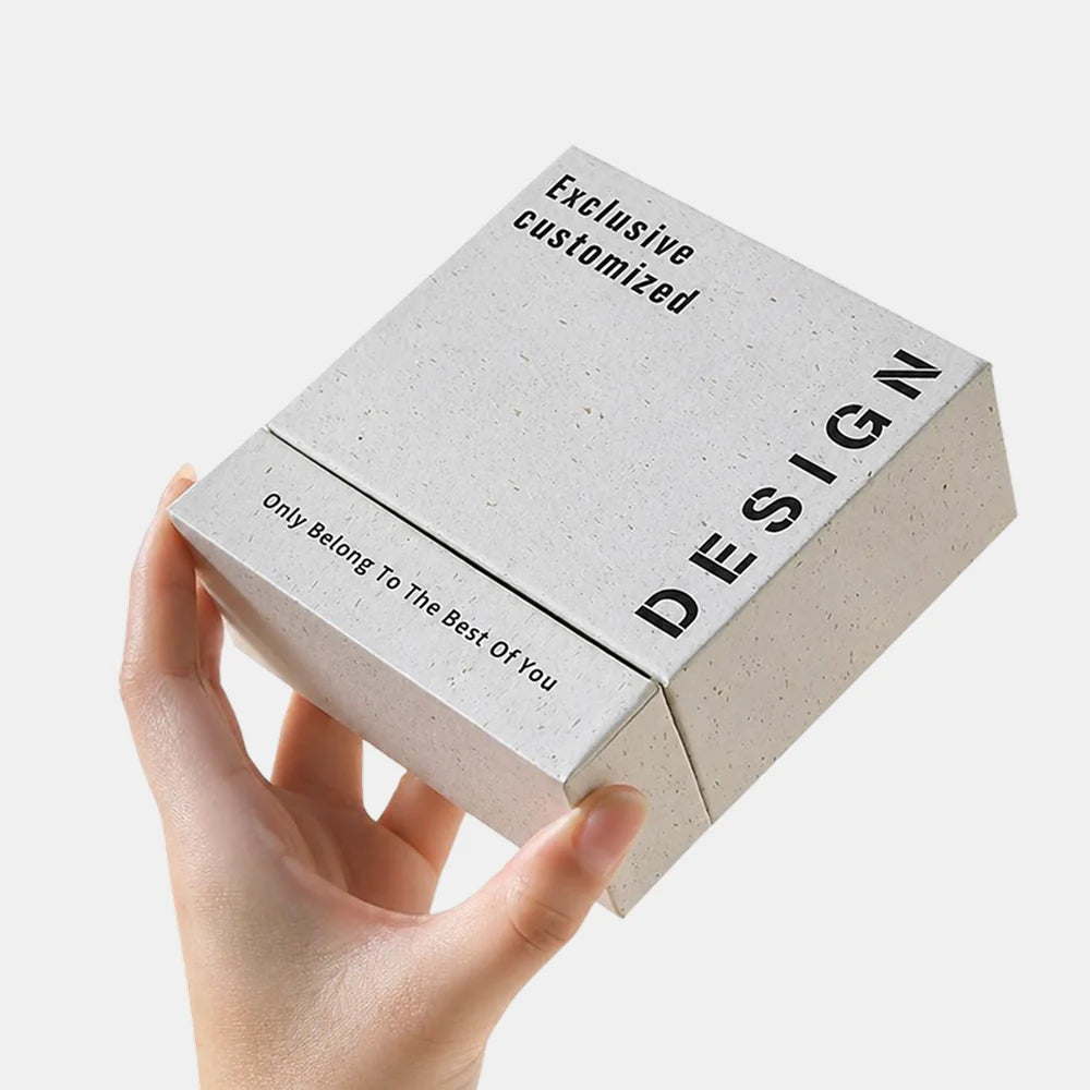 rigid slipcase box with base - rigid drawer box for jewelry packaging